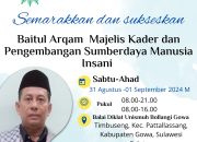 Pimpinan Cabang Muhammadiyah Manggala Makassar Gelar Baitul Arqam Pertama