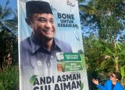 Komunikasi Politik Baliho Andi Asman Sulaiman Membangun Bone untuk Kebaikan