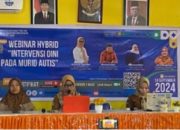 SLB Negeri 1 Wajo Tuan Rumah Webinar Hybrid Intervensi Dini pada Murid Autis