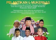 Hari ini, Pengurus Pusat IKAKAS  Dilantik dan Mukernas Dihadiri Imam Besar Masjid Istiglal Prof Dr KH Nasaruddin Umar
