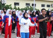 Rektor UMB Palopo Prof Hj Nilawati Serukan Civitas Akademika Rajin Berolahraga