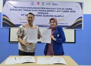 Penandatanganan Kerjasama antara STIM Lasharan Jaya dengan PT. Sinar Sosro Gunung Slamet Wilayah Indonesia Timur