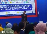Dr Andi Lukman: 15 SK Dosen Guru Besar dan 77 Lektor Kepala Mengangkat Harkat dan Martabat LLDIKTI IX