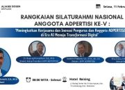 Hari ini ADPERTISI  Gelar Pelatihan Penulisan Buku Berbasis Artifisial Intelegensia Nara Sumber Prof Dr. Ismail Marzuki