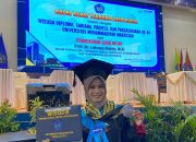 Alumni Prodi Komunikasi Sari’ul Fahmiati Fadilah Jadi Wisudawan Terbaik Unismuh Makassar ke-84 