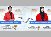 Dua Alumni Dafi School Makassar Raih Prestasi Membanggakan di Pilmapres FEB Unhas 2025