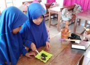 SD Negeri Parinring Makassar Punya Inovasi Masker dari Daun Katuk