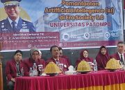 Ratusan Mahasiswa dan Dosen Universitas Patompo Hadiri Kuliah Tamu Marsekal Pertama TNI Prof Dr Ir Arwin Datumaya Wahyudi Sumari Bahas AI di Era Society 5.0