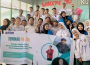 Mahasiswa Ilmu Administrasi Negara Unismuh Makassar Gelar Seminar Pelajar Melek Politik di SMA Muhammadiyah 6 Makassar