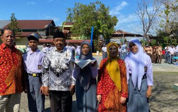 MPLS di SMK 1 YPLP PGRI Makassar Ditutup Oleh Drs H. Muhammad Asaf,  Ini Pesannya Kepada Peserta Didik