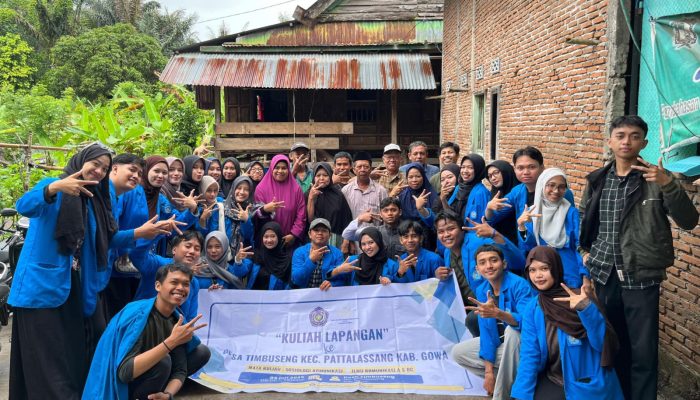 Mahasiswa Komunikasi Unismuh Makassar Observasi Tujuh  Unsur Kebudayaan pada Masyarakat Bugis Bollangi Gowa