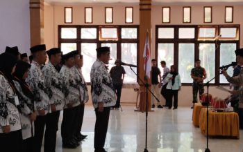 Pengurus PGRI Pangkep Dikukuhkan Dirangkaikan Seminar Guru Profesional, Perwujudan Pendidikan Bermutu untuk Semua