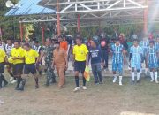 Semarakkan HUT Kemerdekaan ke-80, Turnamen Sepak Bola Sinjai Barat Mulai Digelar