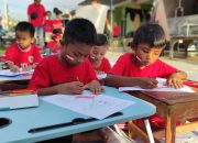 Semarakkan  HUT Kemerdekaan,  Warga Grand Sulawesi Bontomarannu Gowa Gelar Lomba Bagi Anak Anak