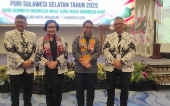Konkerprov I PGRI Sulsel,  Ketum PB Prof Dr Unifah Rosyidi M.Pd Tegaskan Tunjangan Profesi Guru Tak Boleh Dihapus