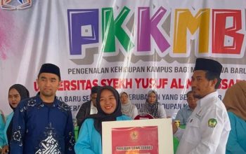 Dosen dan Mahasiswa Universitas Syekh Yusuf Al Makassari Gowa Peroleh Bantuan Pendidikan dari Baznas Gowa  