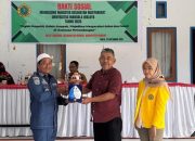 Mahasiswa Magister Kesehatan Masyarakat Universitas Mandala Waluya Bakti Sosial di Tanggobu Konawe