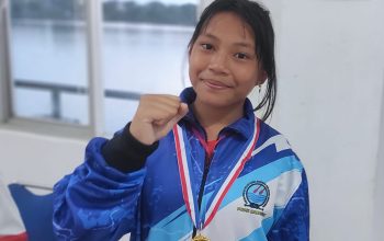 Siswi SMP Telkom Siti  Athira Ramadhani Talenta Muda  Dayung Sulsel Berprestasi 