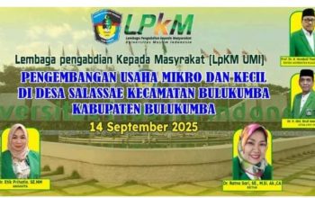 Tim PKM Internal UMI Gelar Pelatihan Pengembangan Usaha Mikro di Desa Salassae Bulukumba