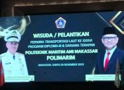 Direktur Dr Ir.H Amrin: POLIMARIM Makassar Wisuda 306 Perwira Transportasi Laut, Perkuat Pendidikan Vokasi Maritim