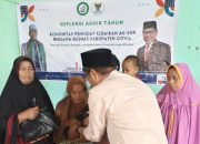 Refleksi Akhir Tahun, Komunitas As-Siir dan BAZNAS Gowa Salurkan Bantuan ke Warga Tompobalang Gowa 