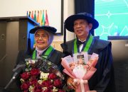 Sepasang Suami Istri Dikukuhkan Guru Besar, Universitas Bosowa Catat Sejarah Akademik