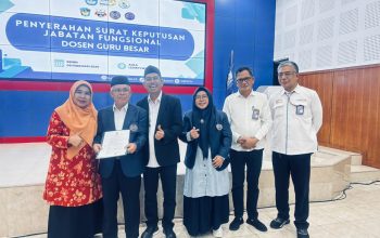 UMPalopo Tambah Profesor, Wakil Rektor III Dapat Jabatan Guru Besar