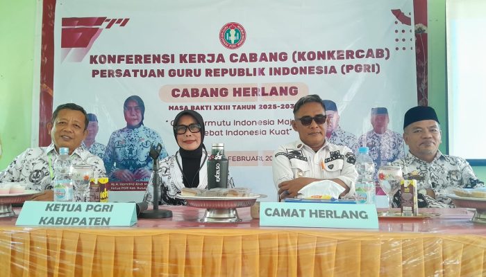 PGRI Cabang Herlang Bulukumba Sukses Menggelar Konferensi Kerja Cabang 2026