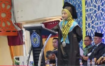 Tepat di Bulan Kelahiran, Sapna Dinobatkan Wisudawan Terbaik Unismuh Makassar 2026