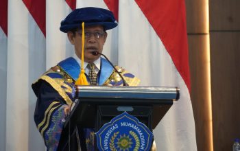Unismuh Makassar Kukuhkan 692 Wisudawan, Rektor: Ini Titik Awal Pengabdian