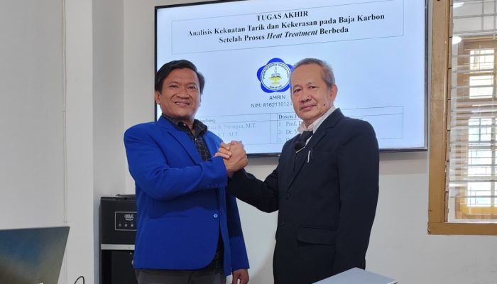 Tingkatkan SDM Polimarim, Direktur Kirim 9 Dosen Kuliah S2 Teknik Mesin di UKI Paulus