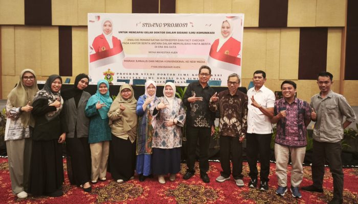 Dua Bersaudara Dosen UIT Makassar, Raih Doktor Ilmu Komunikasi Unhas Bersamaan, Lahirkan Dua Model Baru Kajian Jurnalistik