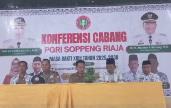 PGRI Soppeng Riaja Gelar Konferensi Cabang, Fokus Pada Kepemimpinan Berintegritas