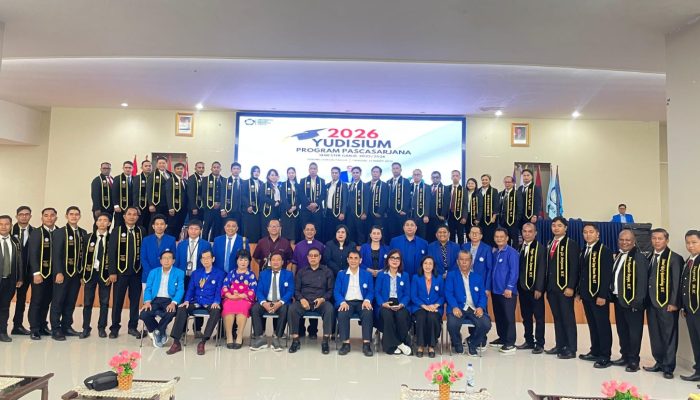 177 Alumni Pascasarjana UKI Paulus Ikuti Yudisium di Gedung Lilin