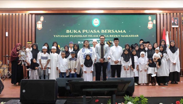 YPI Mega Rezky Berbagi di Ramadan, 40 Anak Yatim Terima Uang Pembinaan