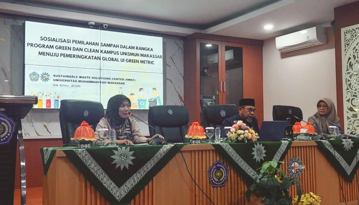 Unismuh Makassar Dorong Pemilahan Sampah, Perkuat Target UI Green Metric