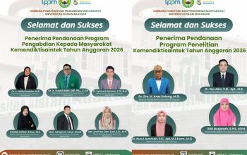 Sepuluh Dosen UIM Al-Gazali Raih Pendanaan Kemdiktisaintek 2026, Ini Daftarnya