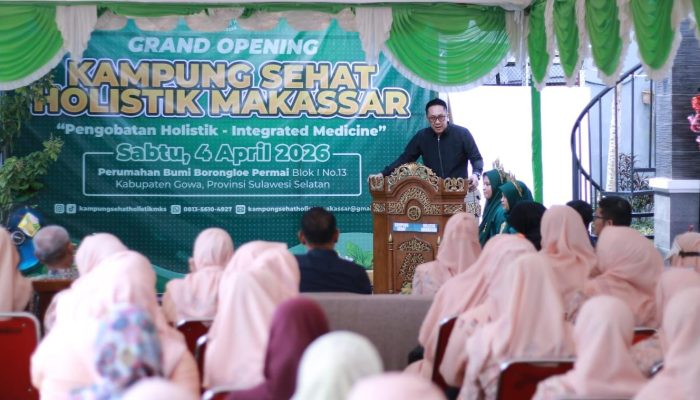 Kampung Sehat Holistik Makassar Resmi Diluncurkan, Cabang Pertama di Indonesia