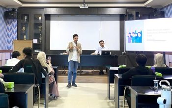 Ketua PD Pemuda Muhammadiyah Makassar Nara Sumber pada Seminar Pemilih Cerdas Berbasis Nilai Lokal Sulsel di Fisip Unismuh Makassar