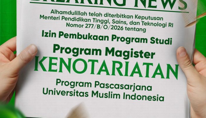 UMI Perkuat Pendidikan Hukum dengan Pembukaan Program Magister Kenotariatan