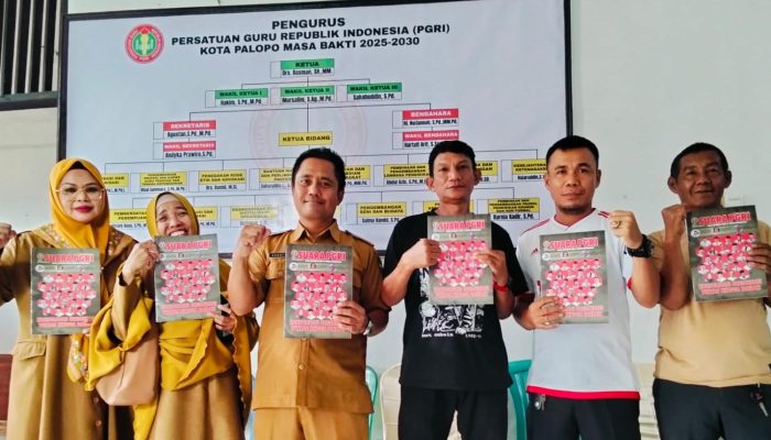 Sekretaris PGRI Palopo Agustan, S.Pd,M.Pd : Suara PGRI Jadi Penyemangat Guru untuk Terus Berkarya