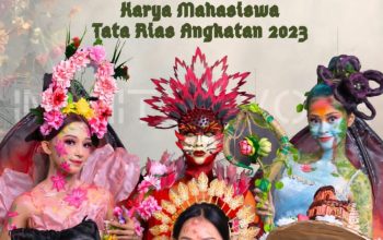 Mahasiswa Tata Rias Angkatan 2023 JPP FT UNM Gelar Pagelaran “Infinityvoire” di Phinisi Point Mall Makassar