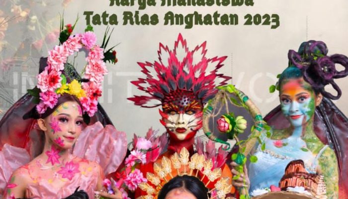 Mahasiswa Tata Rias Angkatan 2023 JPP FT UNM Gelar Pagelaran “Infinityvoire” di Phinisi Point Mall Makassar