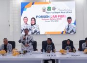 Persiapan Porsenijar PGRI Sulsel 2026 di Sidrap Capai 98 Persen, Prof Hasnawi Haris Puji Duet Syaharuddin-Nur Kanaah