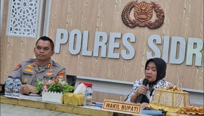 PGRI Sidrap dan Polres Bersinergi Sukseskan Porsenijar Sulsel 2026