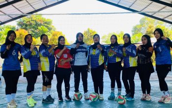 Tim Voli Putri PGRI Luwu Utara Fokus Pertahankan Emas di Porsenijar 2026 Sidrap