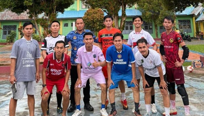 Luwu Utara Bidik Juara Umum Porsenijar di Sidrap, Skuad Futsal PGRI Andalan Raih Emas