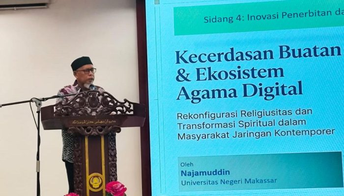 Ketua Prodi S3 Sosiologi UNM Dr. Najamuddin Paparkan Dampak AI terhadap Religiusitas di Simposium Internasional Malaysia