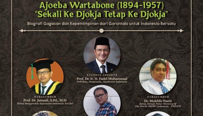 Bedah Buku Biografi Ajoeba Wartabone Bahas Gagasan dan Kepemimpinan Sang Tokoh