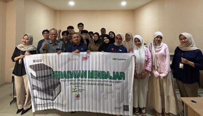 Pegadaian Bontoala Makassar Edukasi Mahasiswa FISIP Unismuh Makassar, Kenalkan Investasi Emas hingga Bahaya Pinjol Ilegal